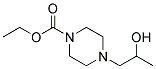 ETHYL 4-(2-HYDROXYPROPYL)PIPERAZINE-1-CARBOXYLAT 结构式