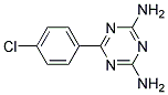 6-(4-Chlorophenyl)-1,3,5-triazine-2,4-diamin 结构式