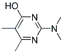 4,5-DIMETHYL-2-(N,N-DIMETHYLAMINO)-6-HYDROXYPYRIMIDIN 结构式