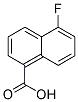 5-FLUORO-1-NAPHTHOIC ACID 结构式