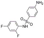 4-AMINO-N-(2,4-DIFLUOROPHENYL)BENZENESULPHONAMIDE 结构式