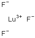 LUTETIUM(III) FLUORIDE, ANHYDROUS 99.9% 结构式