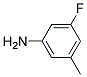 3-氟-5-甲基苯胺 结构式