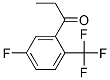 5'-FLUORO-2'-(TRIFLUOROMETHYL)PROPIOPHENON 结构式