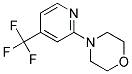 4-[4-(TRIFLUOROMETHYL)PYRIDIN-2-YL]MORPHOLIN 结构式