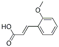 (E)-3-(2-METHOXYPHENYL)-2-PROPENOIC ACID 结构式