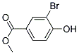 METHYL 3-BROMO-4-HYDROXYBENZOATE 结构式