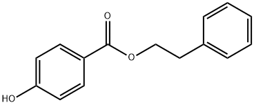 PHENETHYL 4-HYDROXYBENZOATE 结构式