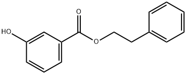 PHENETHYL 3-HYDROXYBENZOATE 结构式