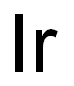 IRIDIUM FOIL, 1.0MM (0.04IN) THICK, TYPICALLY 99.7+% (METALS BASIS) 结构式