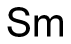 SAMARIUM POWDER, -40 MESH, 99.9% (REO) 结构式