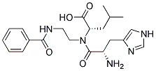 HIPPURYL-L-HISTIDYL-L-LEUCIN 结构式