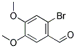 6-bromo-3,4-dimethoxybenzaldehyde  结构式