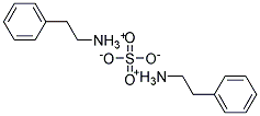 bis(phenethylammonium) sulphate 结构式