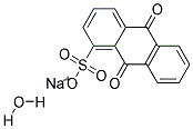 一水合蒽醌-1-磺酸钠盐 结构式