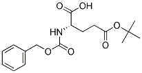 N-苄氧羰基-L-谷氨酸-5-叔丁酯 结构式