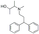 N-DIMETHYL-N-(3,3-DIPHENYLPROPYL)-1-AMINO-2-PROPANOL  结构式