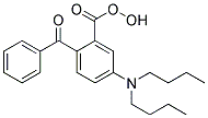 4-Di-n-Burtylamino-2-hydroxybenzophenone-2 -carboxylic Acid  结构式