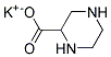 Piperazine-2-carboxylic acid potassium salt 结构式