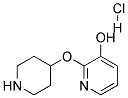 2-(Piperidin-4-yloxy)pyridin-3-ol hydrochloride 结构式