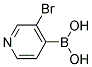 3-Bromopyridine-4-Boronic Acid 结构式