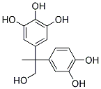 3,3',4,4',5,5'-Hexahydroxy-Beta,Beta-Diphenyl Propane 结构式