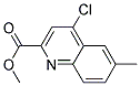 Methyl 4-Chloro-6-Methyl-2-Quinoline-Carboxylate 结构式