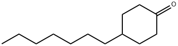 4-庚基环己基酮 结构式