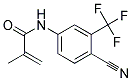 4-Cyano-N-Methacryloyl-3-Trifluoromethyl Aniline 结构式