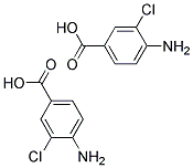 4-Amino-3-Chlorobenzoic Acid 3-Chloro-4-Aminobenzoic Acid 结构式