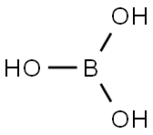 Boric acid powder 结构式