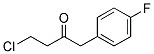 3-Chloro-1-(4-fluorobenyl)-propanone 结构式