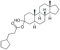 5alpha-androstandiol Cypionate 结构式