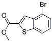 Methyl 4-bromobenzo[b]thiophene-2-carboxylate 结构式