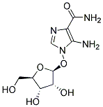 5-Amino-1H-imidazole-4-carboxamide-1-beta-D-ribofuranoside 结构式