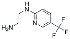 N1-[5-(Trifluoromethyl)pyridin-2-yl]ethane-1,2-diamine 结构式