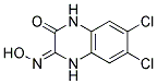 6,7-Dichloro-1,4-dihydroquinoxaline-2,3-dione 2-oxime 结构式