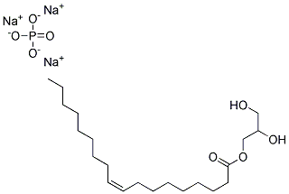 甘油油酸酯磷酸酯钠 结构式