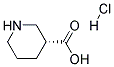 (R)-3-哌啶甲酸盐酸 结构式