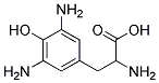 3,5-Diamino-DL-tyrosine 结构式