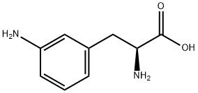 3-AMINO-L-PHENYLALANINE 结构式