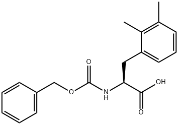 CBZ-2,3-DIMETHY-L-PHENYLALANINE 结构式