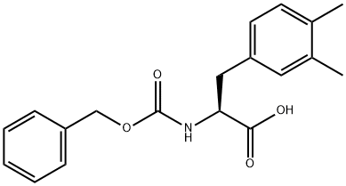 CBZ-3,4-DIMETHY-L-PHENYLALANINE 结构式