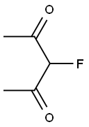 3-氟戊烷-2,4-二酮 结构式