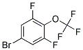 3,5-二氟-4-三氟甲氧基溴苯 结构式