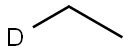 Ethane-d1 (gas) 98% 结构式