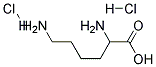 DL-LYSINE:2HCL (2-13C, 99%, EPSILON-15N, 99%) 结构式