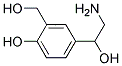 4-(2-氨基-1-羟乙基)-2-(羟甲基)苯酚 结构式