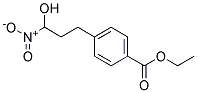 4-(3-Hydroxy-3-nitro-propyl)-benzoic acid ethyl ester 结构式
