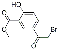 5-(2-BROMO-ACETYL)-2-HYDROXY-BENZOIC ACID METHYL ESTER 结构式